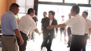 亿控要闻 | 市科技局长赵男男一行莅临我司参观指导